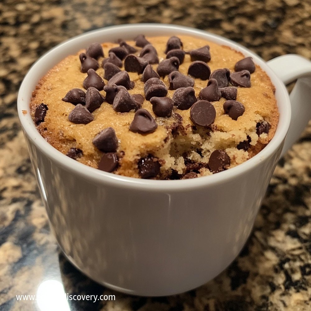 Chocolate Chip Mug Cake