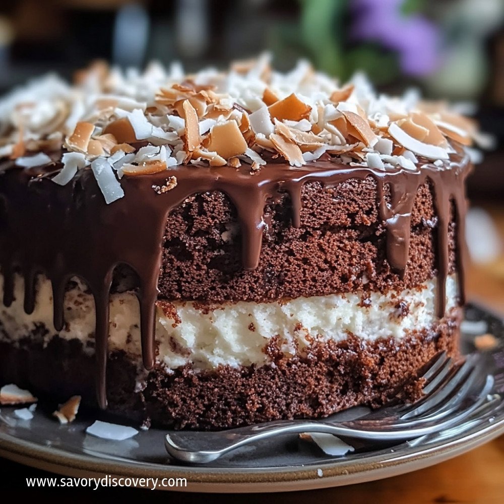 Chocolate Coconut Cake