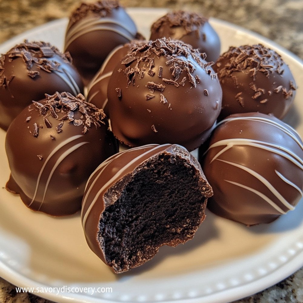 Chocolate Oreo Truffles