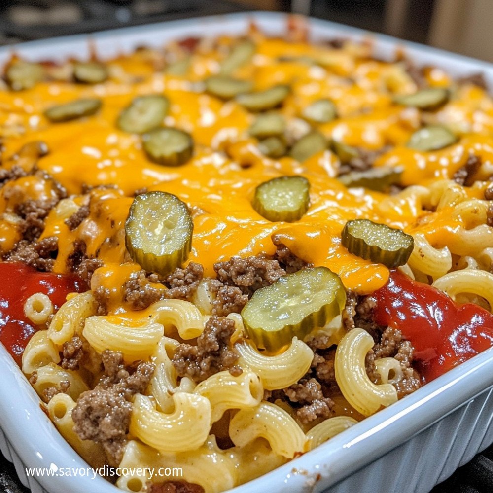 Chopped Cheeseburger Casserole
