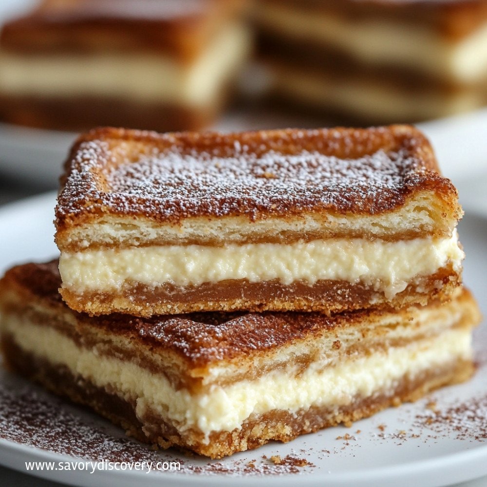 Churro Cheesecake Bars