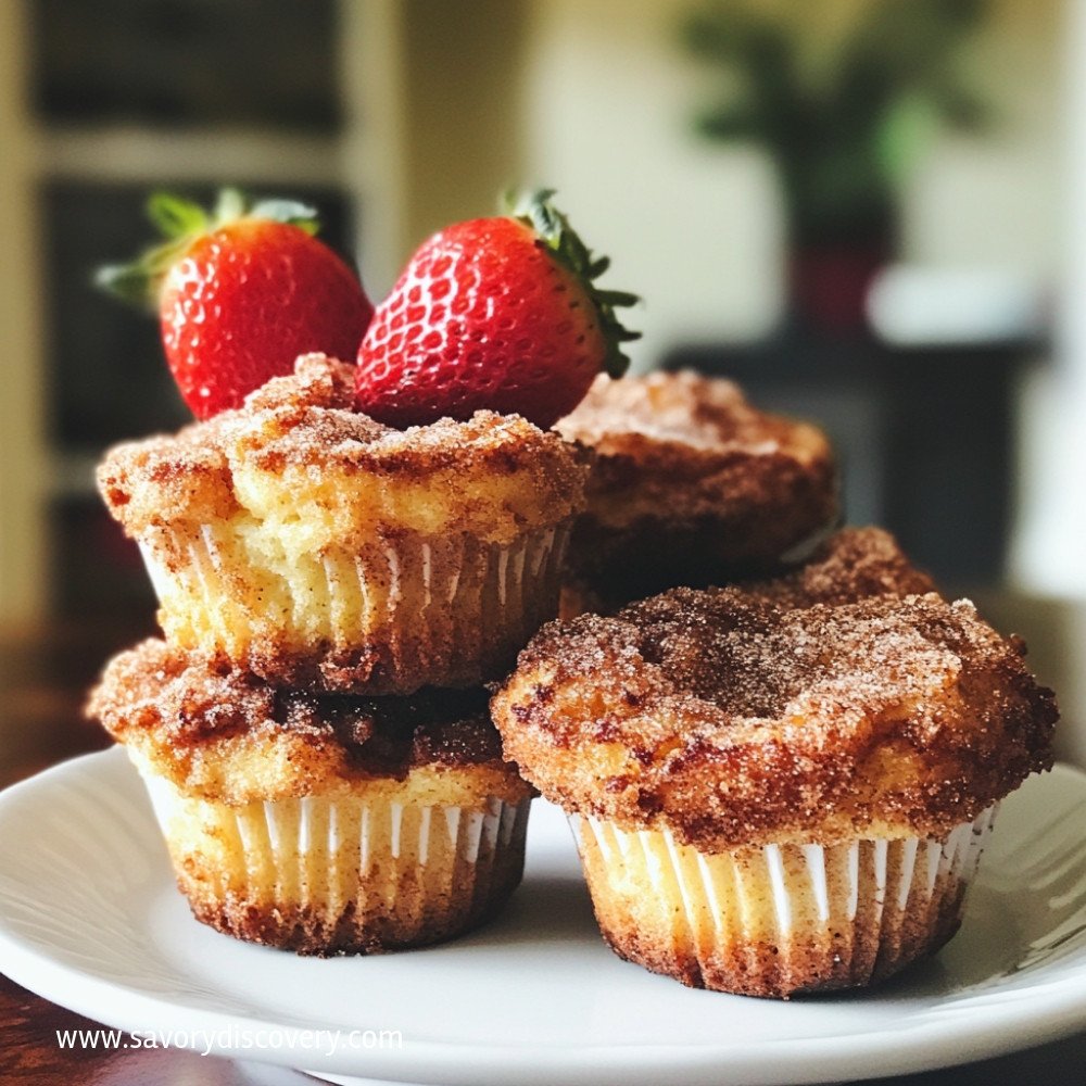 Cinnamon Sugar French Toast Muffins