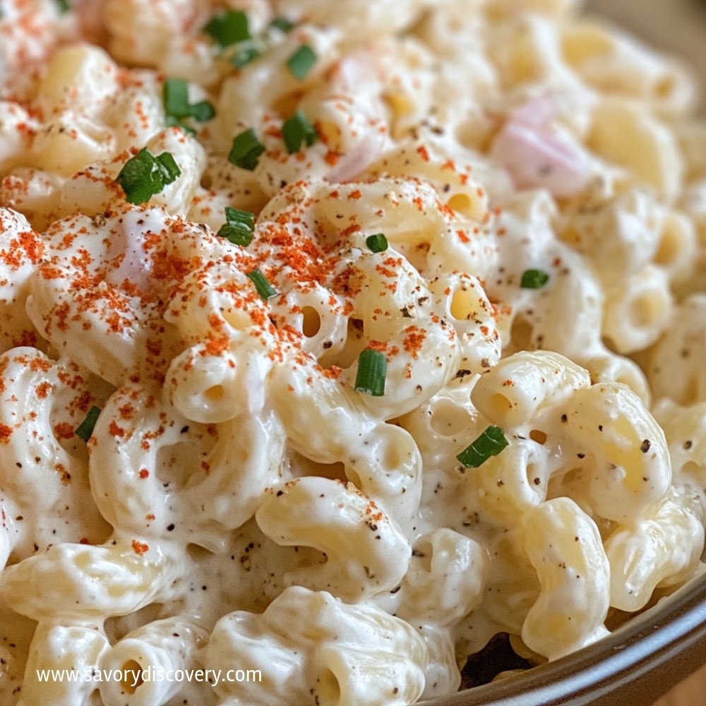 Classic Creamy Macaroni Salad