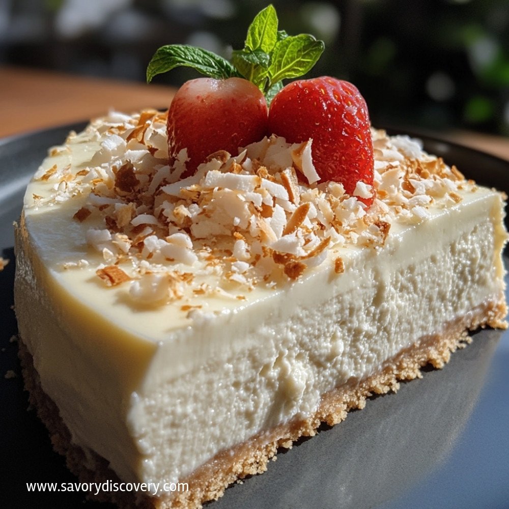 Coconut Cheesecake