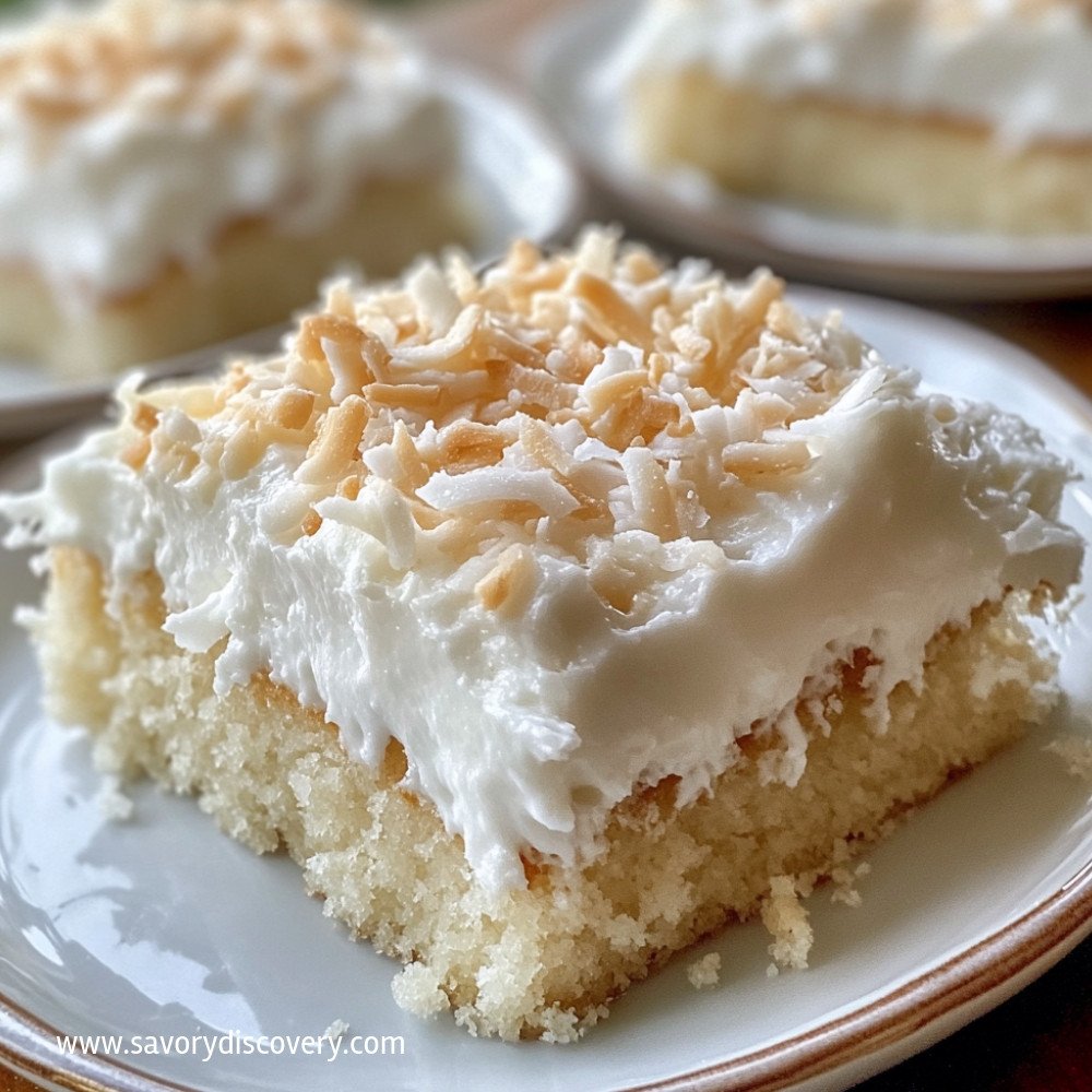 Coconut Poke Cake