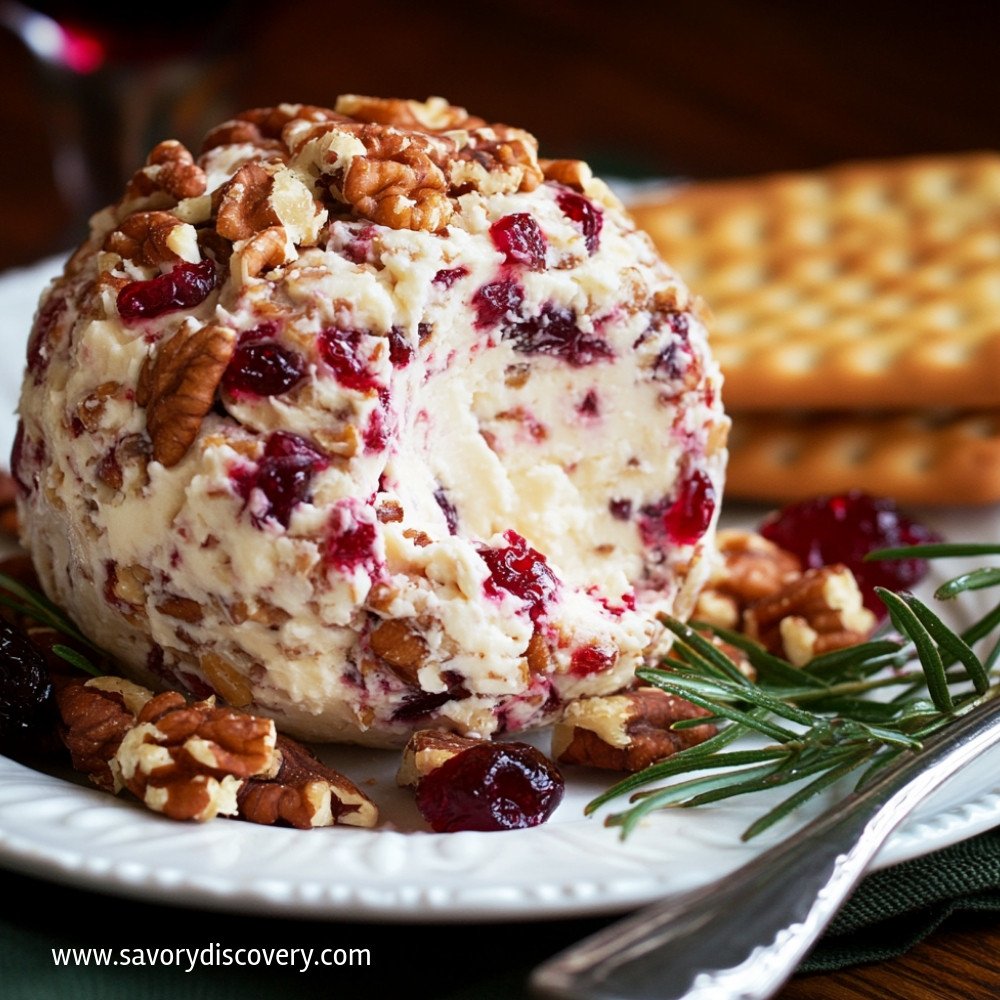 Cranberry Pecan Cheese Ball