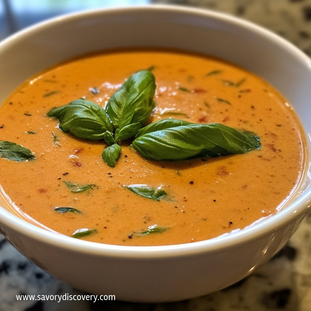 Creamy Tomato Basil Soup