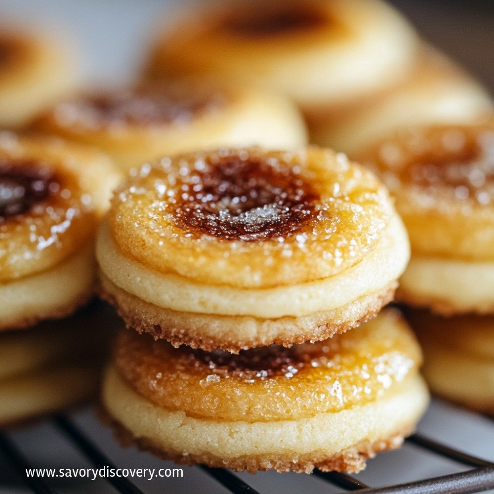 Crème Brûlée Cookies