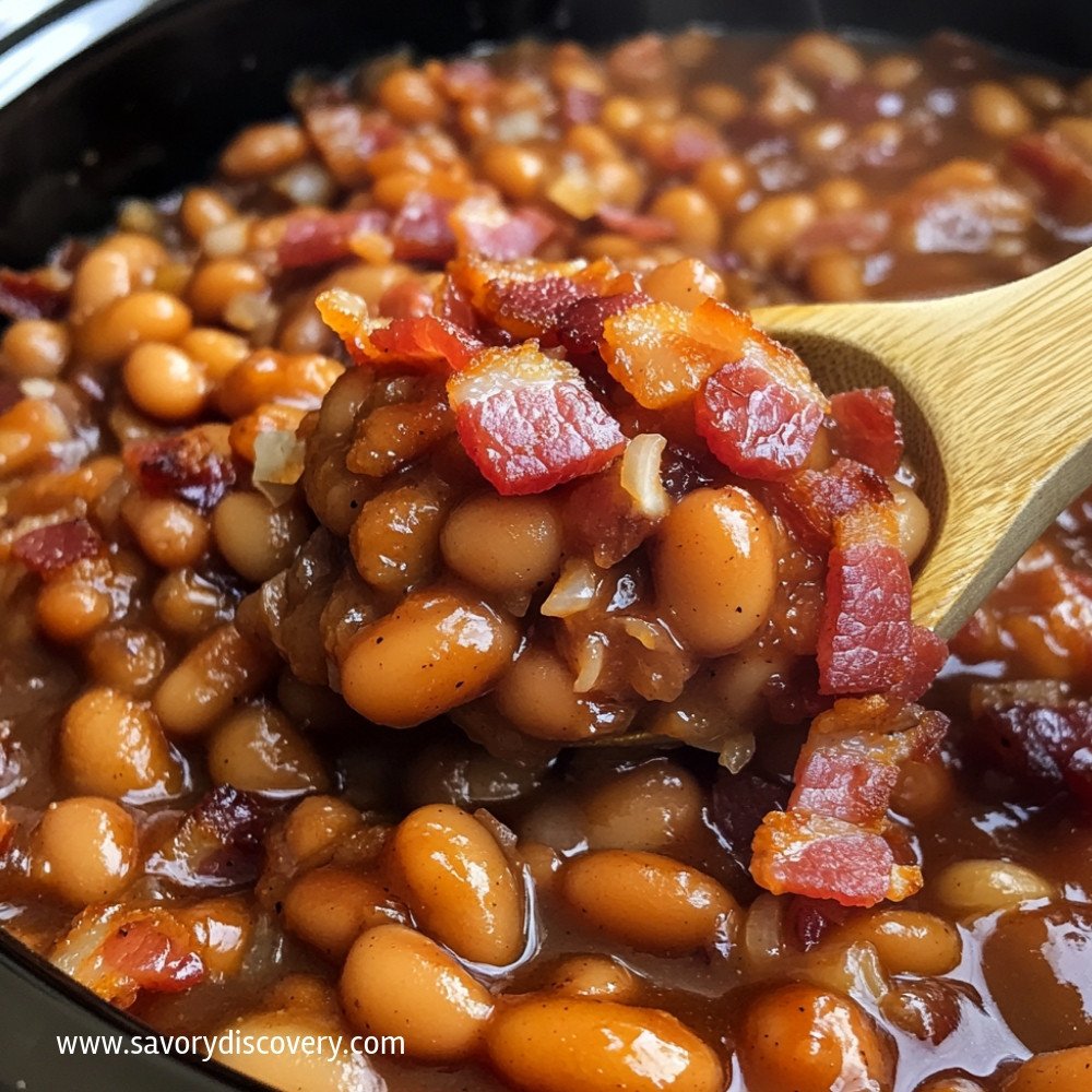 Crock Pot Baked Beans