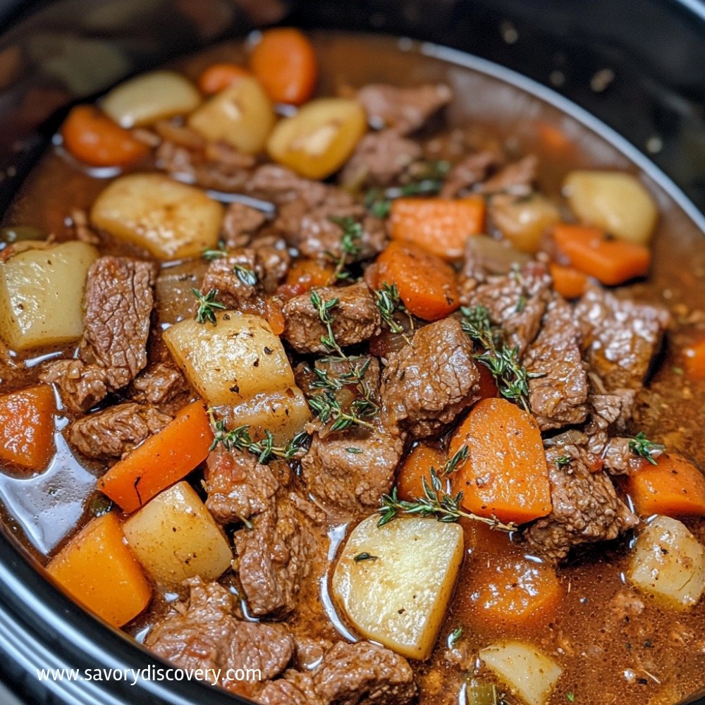 Crock Pot Beef Stew