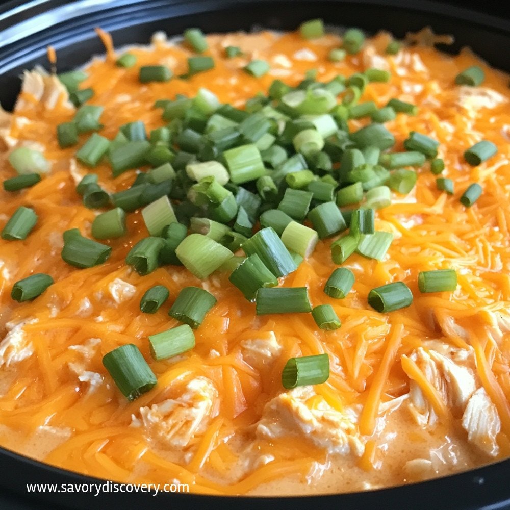 Crock Pot Buffalo Chicken Dip