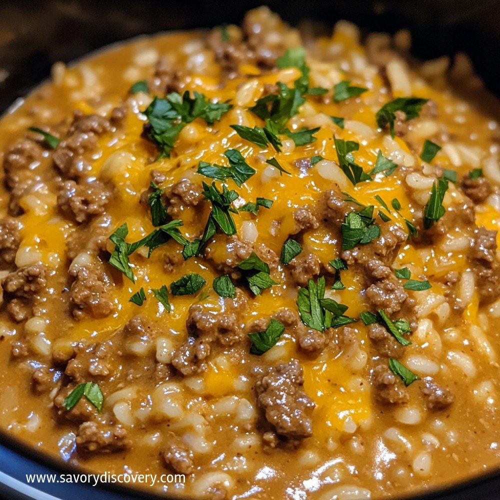 Crock Pot Hamburger Helper