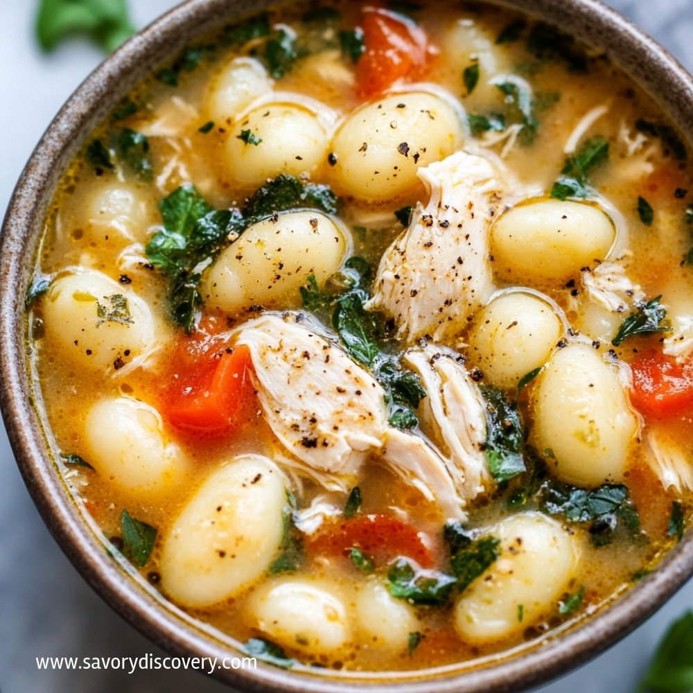 Easy Chicken Gnocchi Soup
