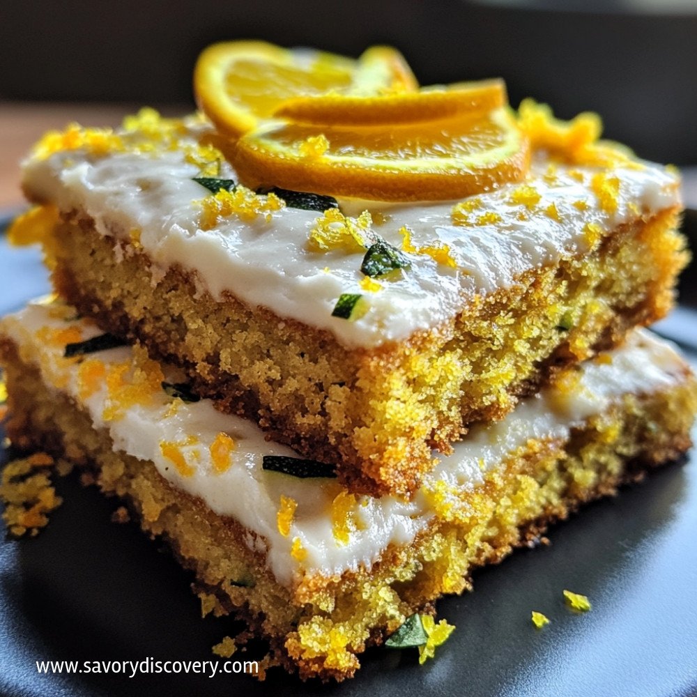 Easy Orange Zucchini Cake