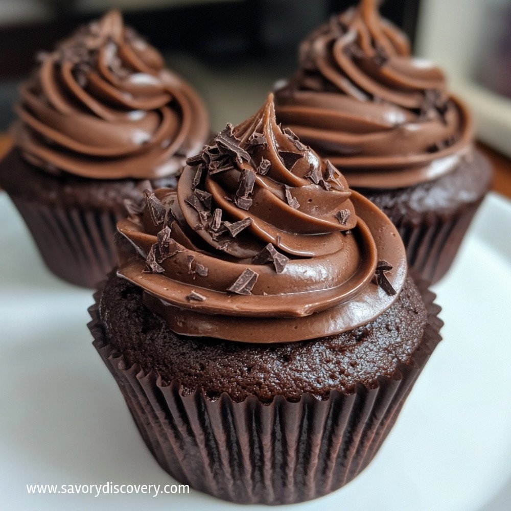 Eggless Chocolate Cupcakes