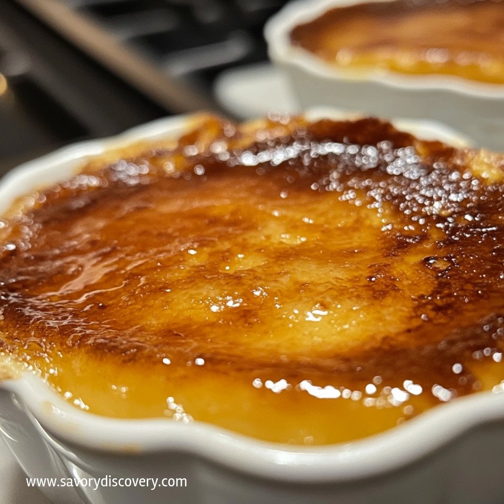 Eggless Crème Brûlée