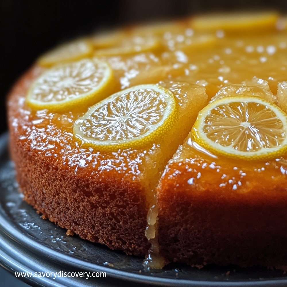 Eggless Lemon Cake