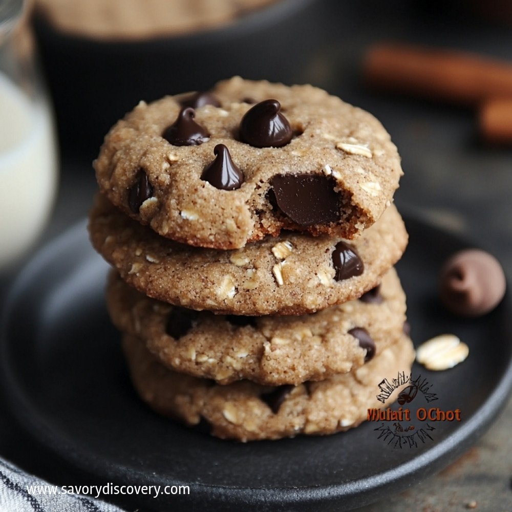 Eggless Oat Cookies