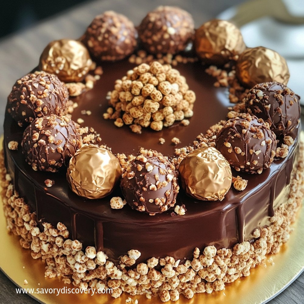 Ferrero Rocher Cake