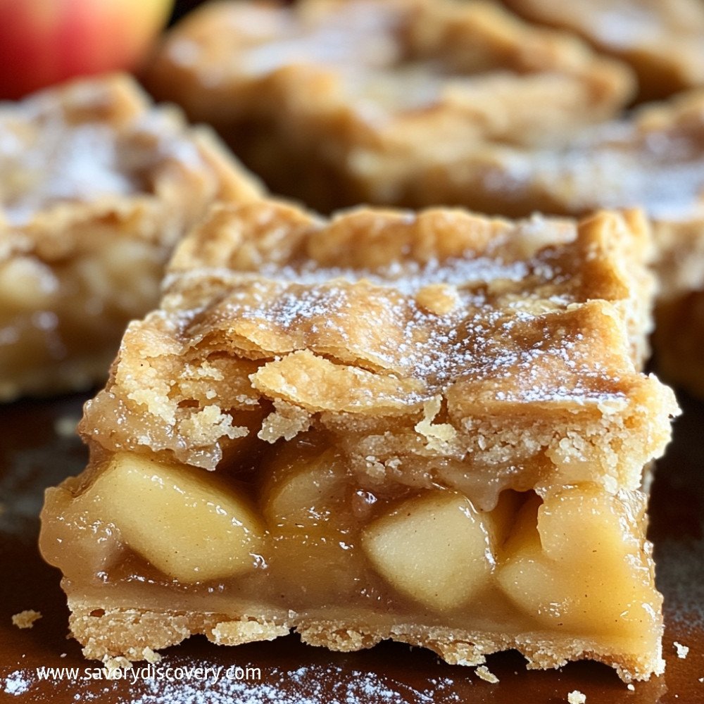 Flaky Apple Pie Bars