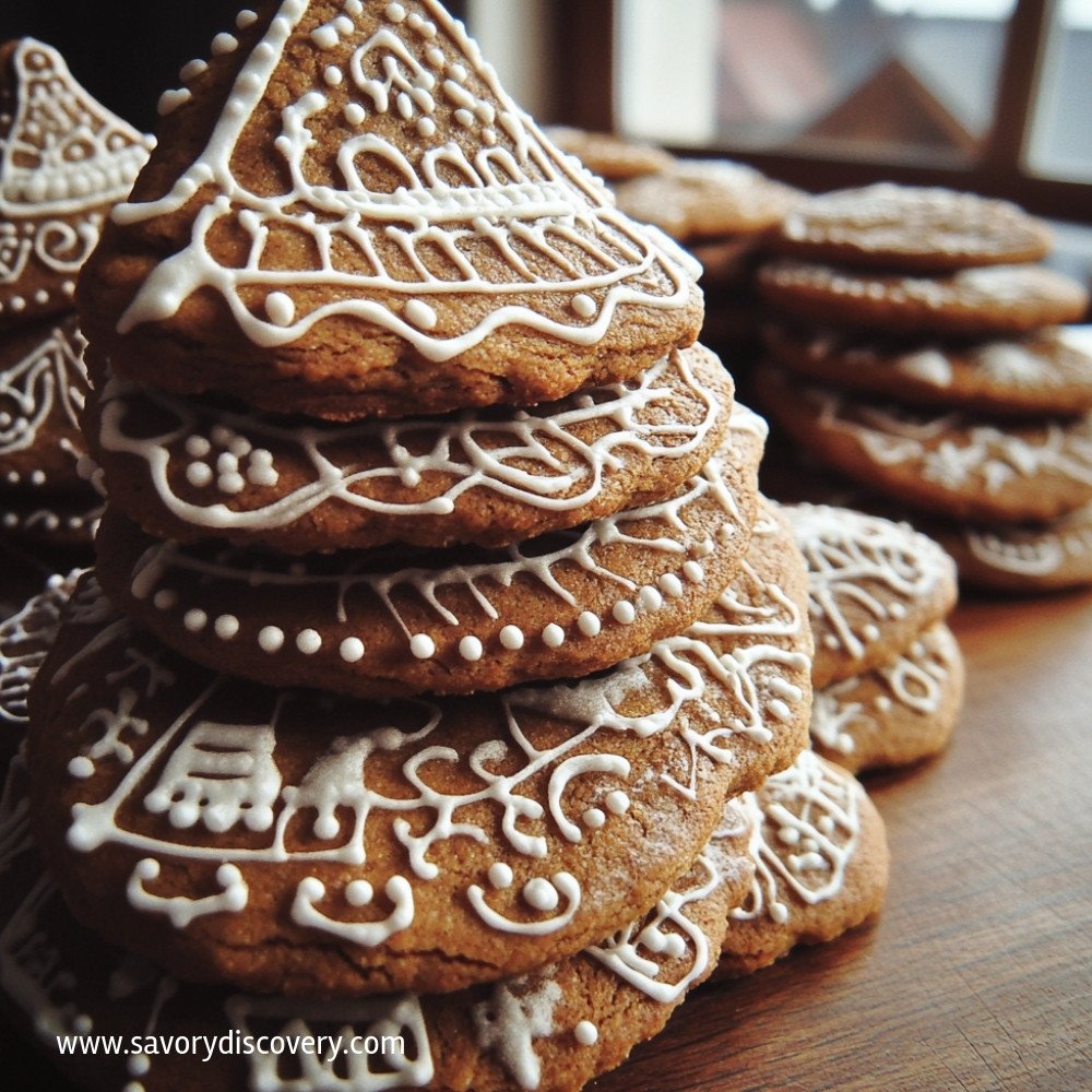 Gingerbread biscuits like Toruń's