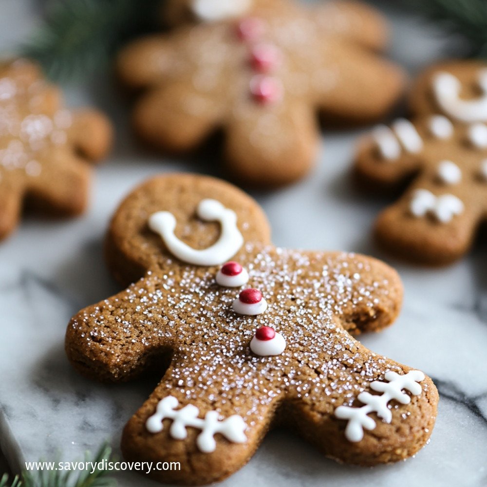 Gingerbread cookies without honey
