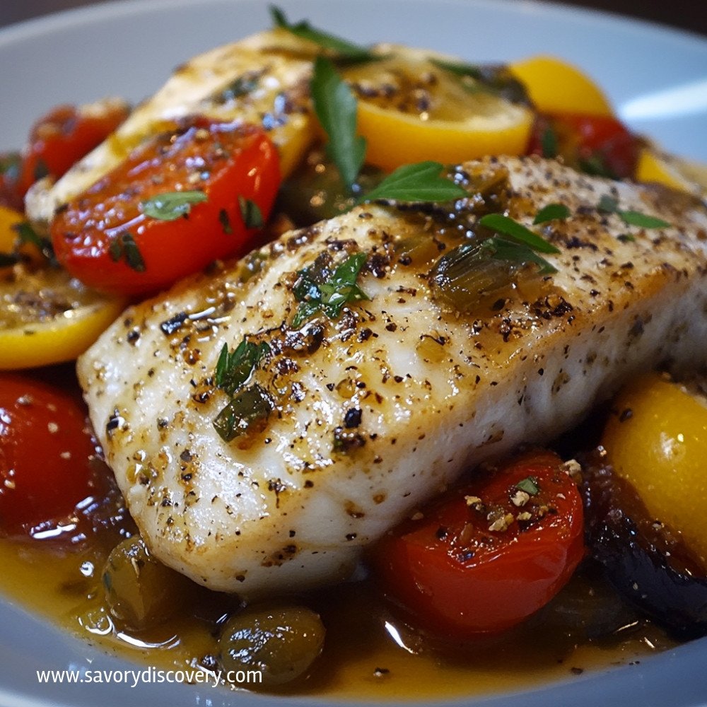 Greek-style fish