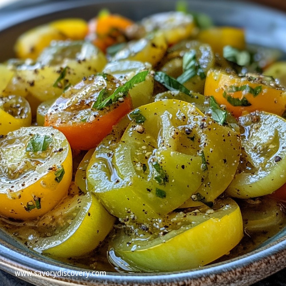 Green Tomato Salad