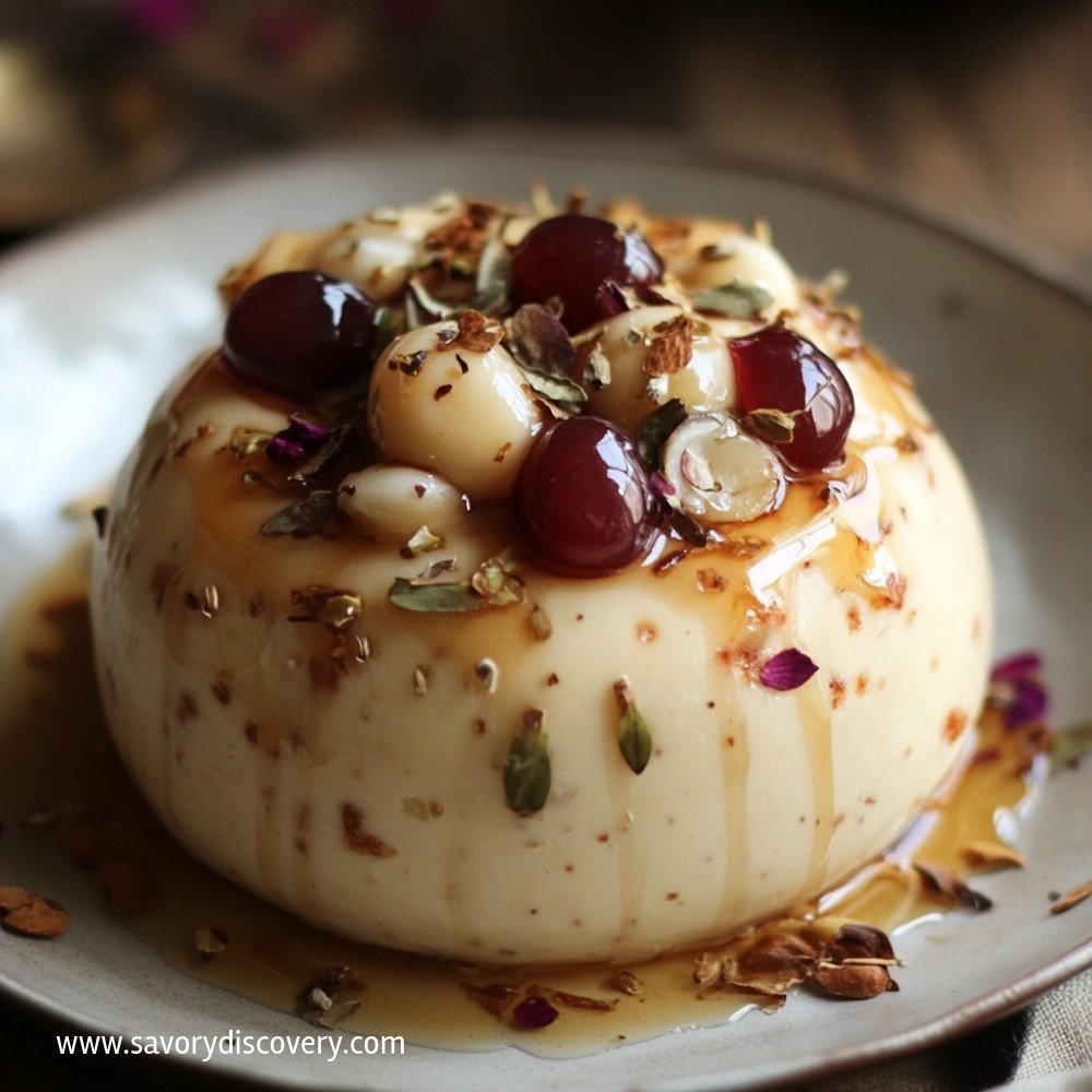 Gulab Jamun Kulfi Cake