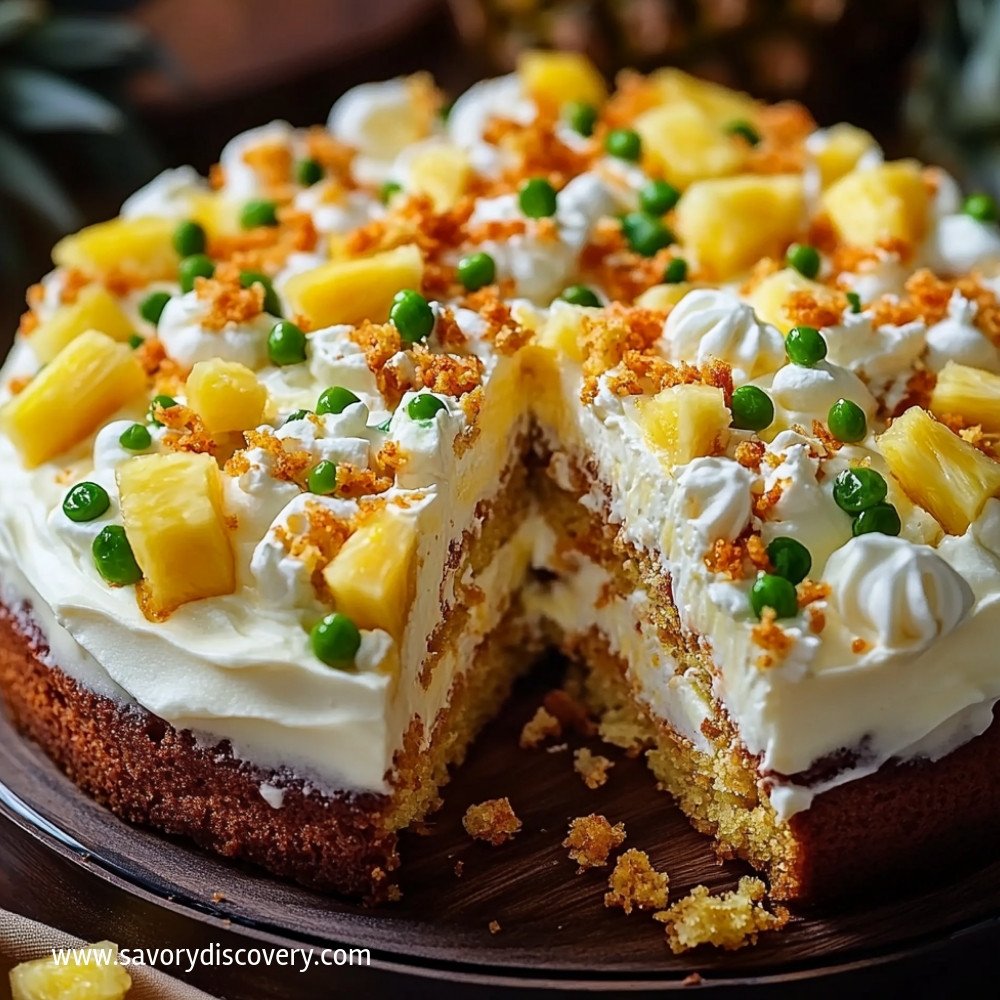 Hawaiian Carrot Pineapple Cake