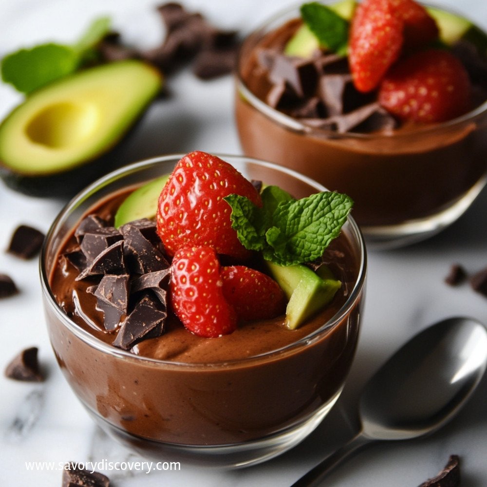 Healthy Chocolate Avocado Mousse