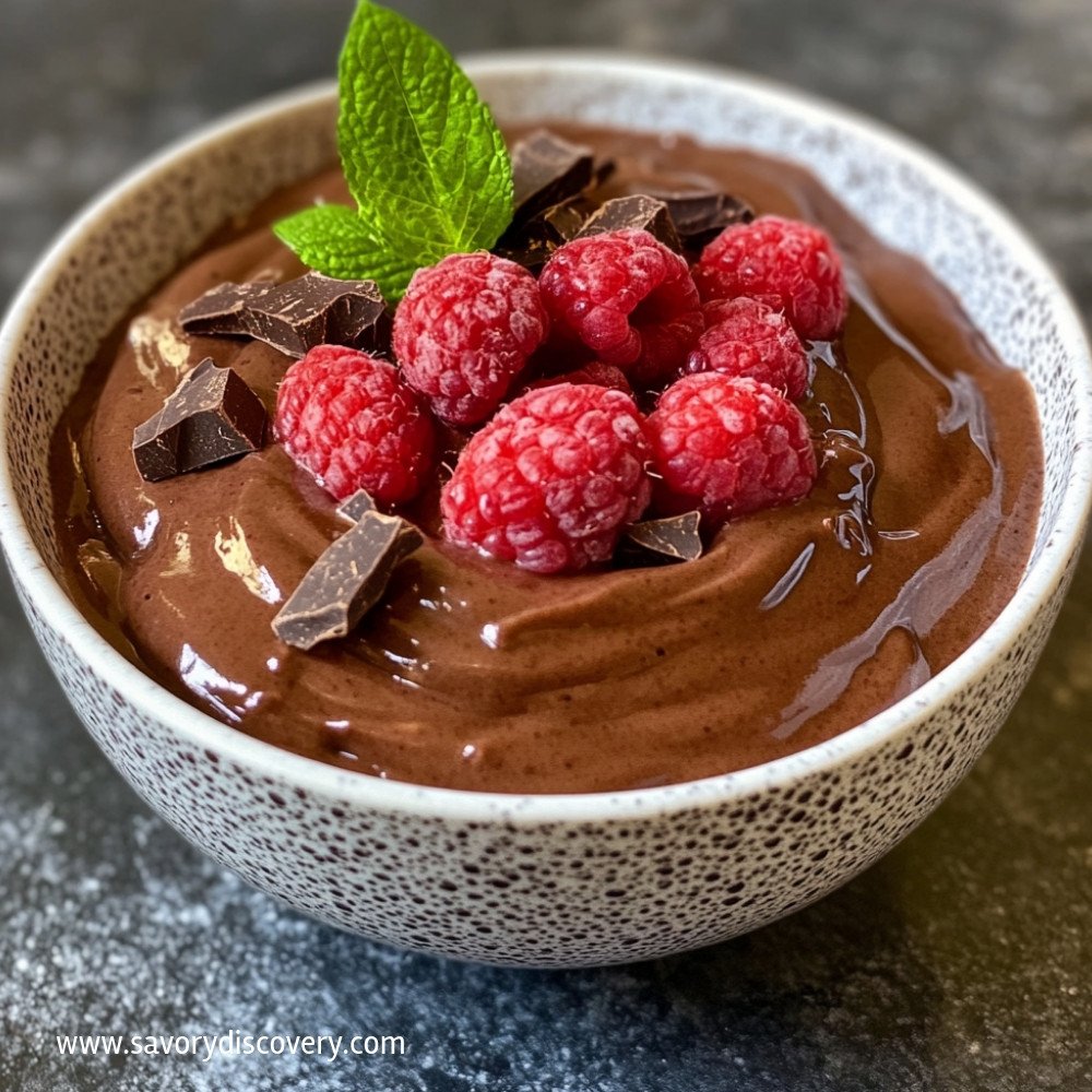 Healthy Chocolate Pudding