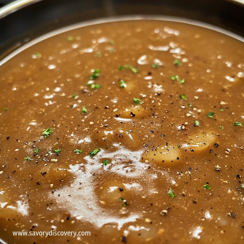 Homemade Brown Gravy