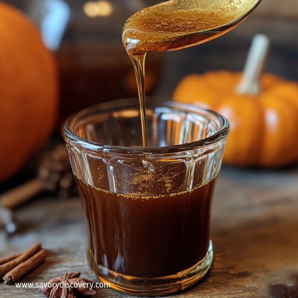 Homemade Pumpkin Spice Syrup