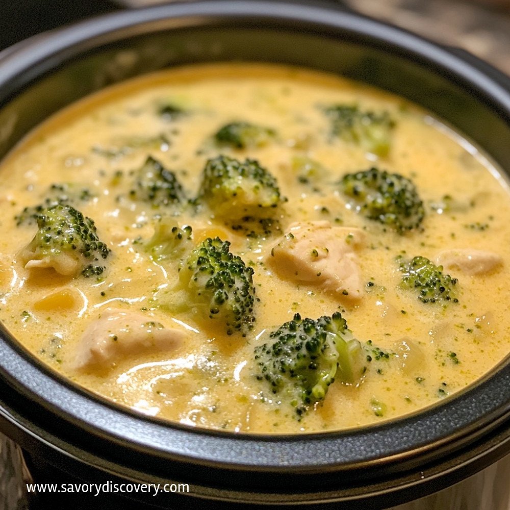 Instant Pot Broccoli Cheese Soup with Chicken