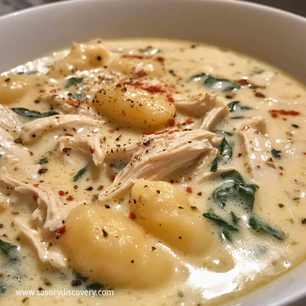 Instant Pot Chicken Gnocchi Soup
