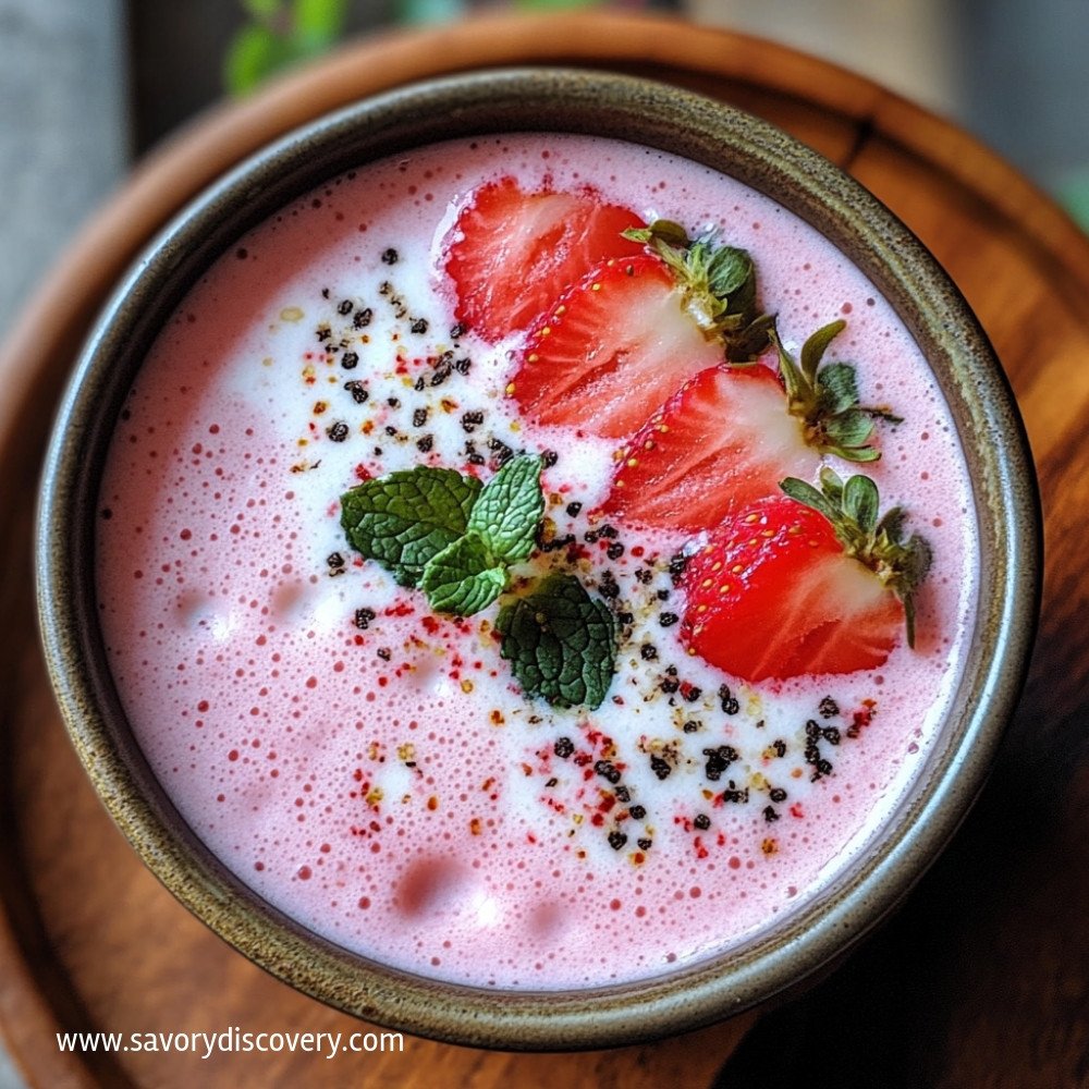 Korean Strawberry Milk