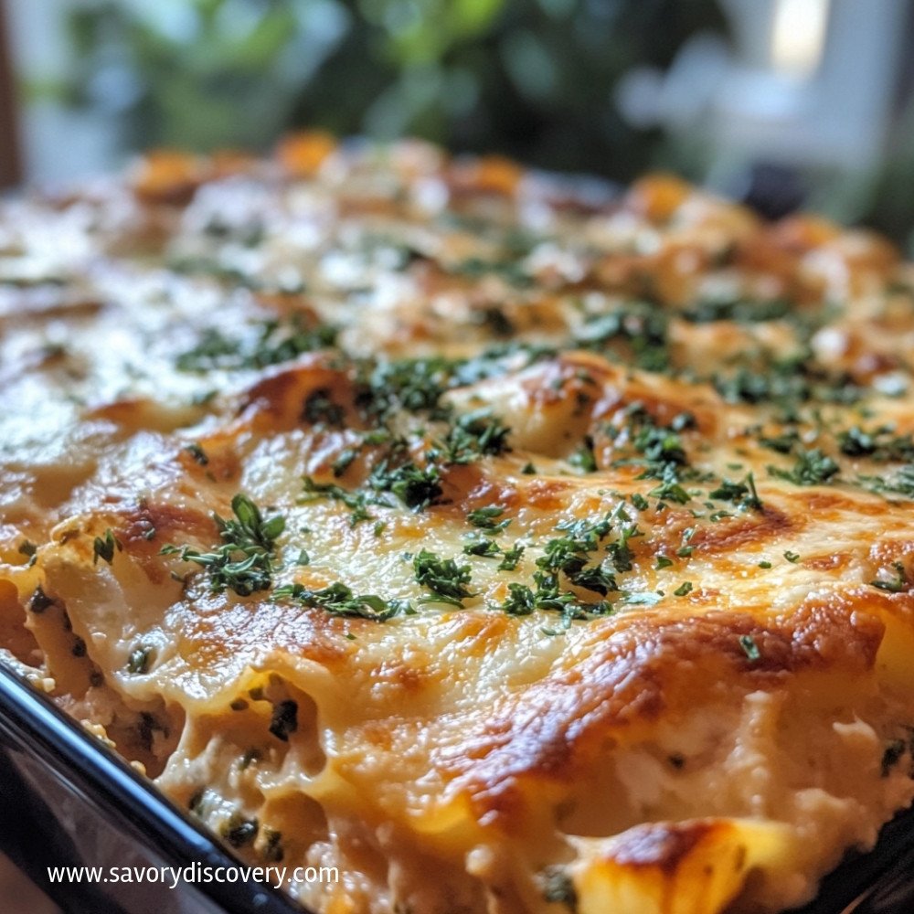 Lasagna with Cream Cheese