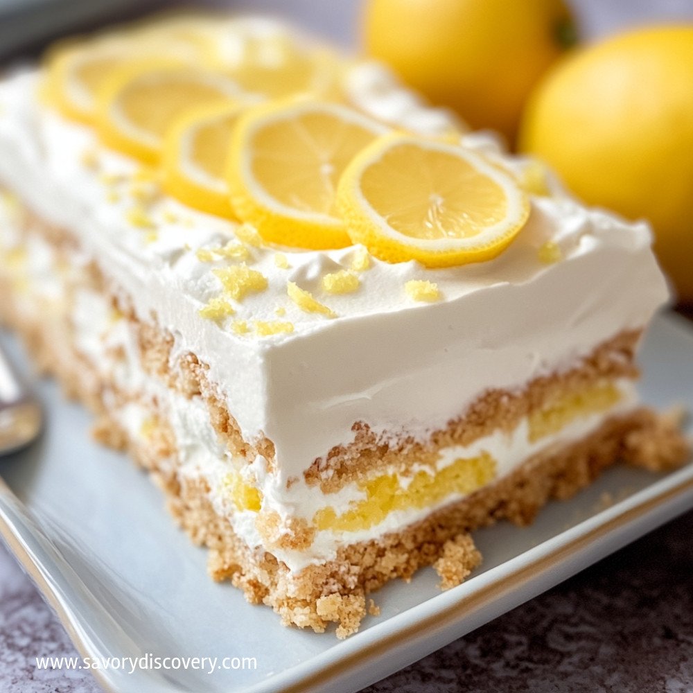 Lemon Icebox Cake