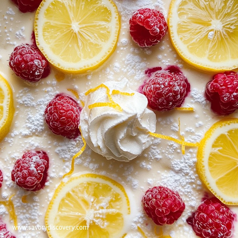 Lemon Raspberry Dessert