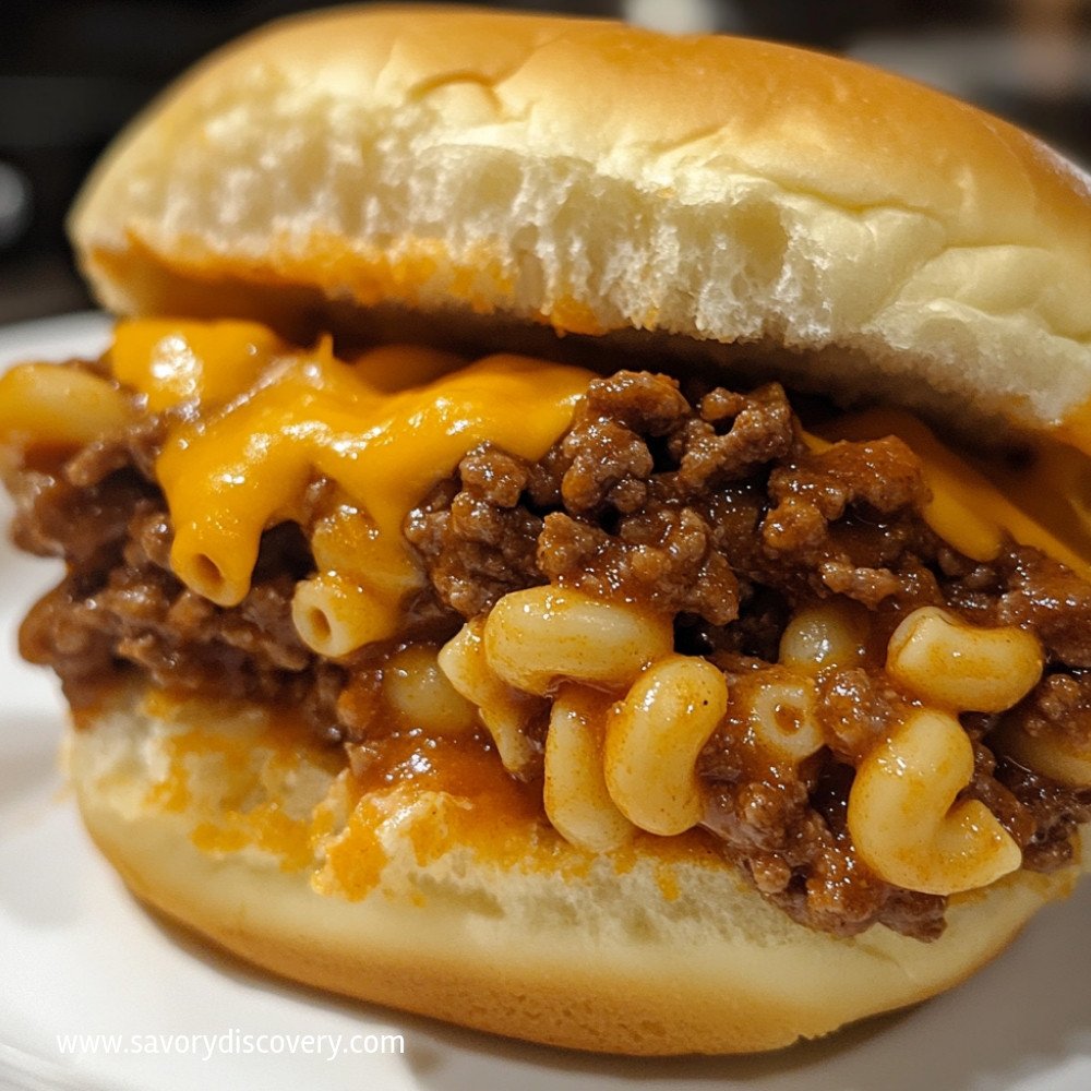 Mac and Cheese Sloppy Joes