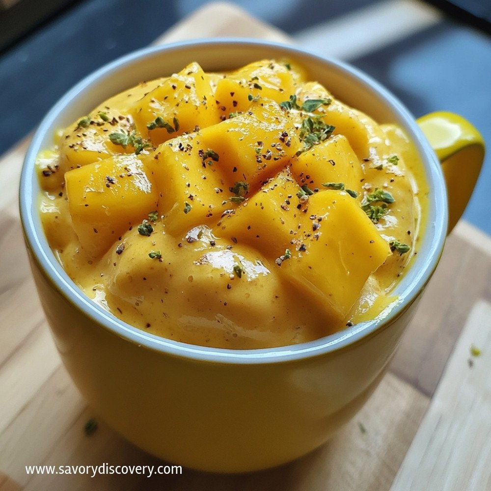 Mango Mug Cake