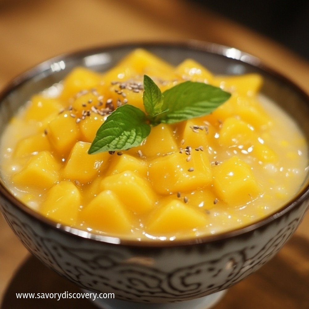 Mango Sago Pudding