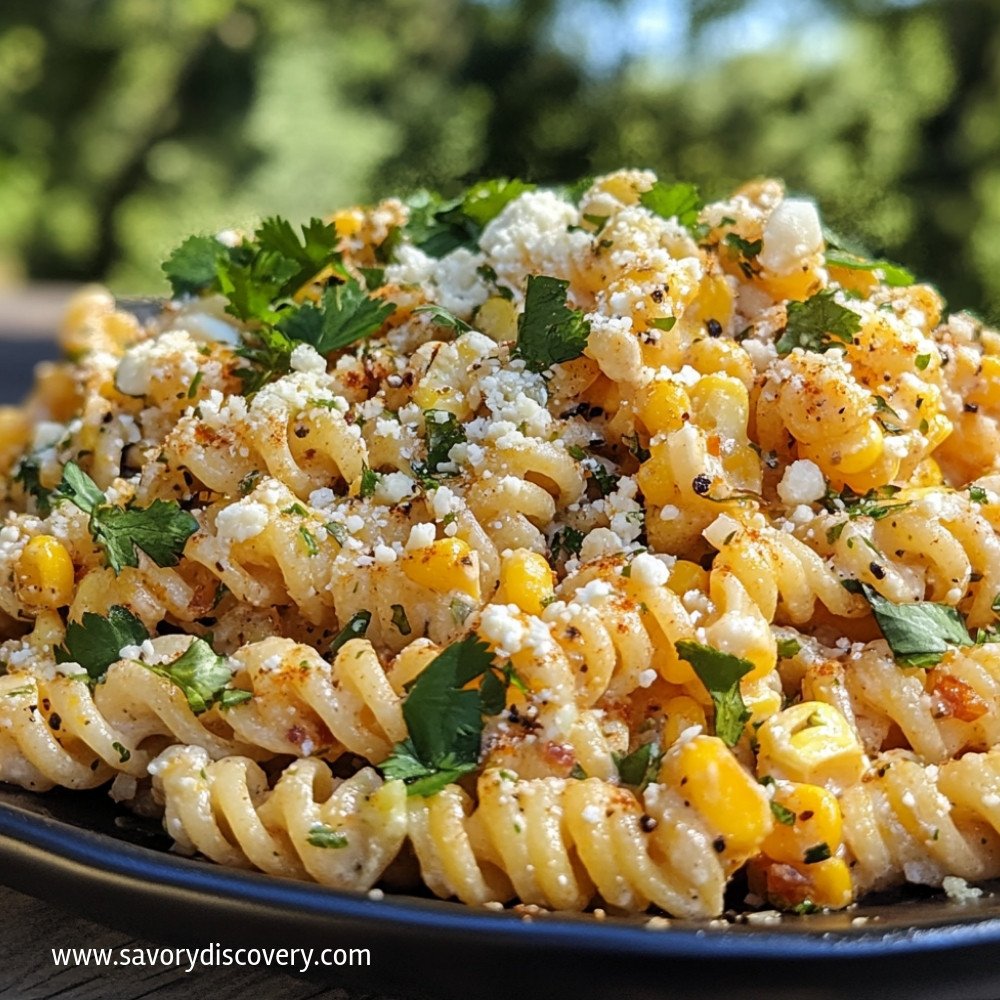 Mexican Street Corn Pasta Salad