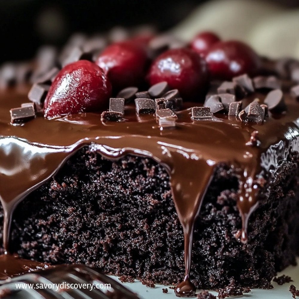 Midnight Fudge Cake