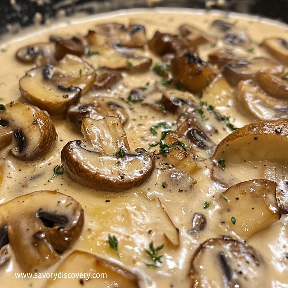 Mushrooms in Cream