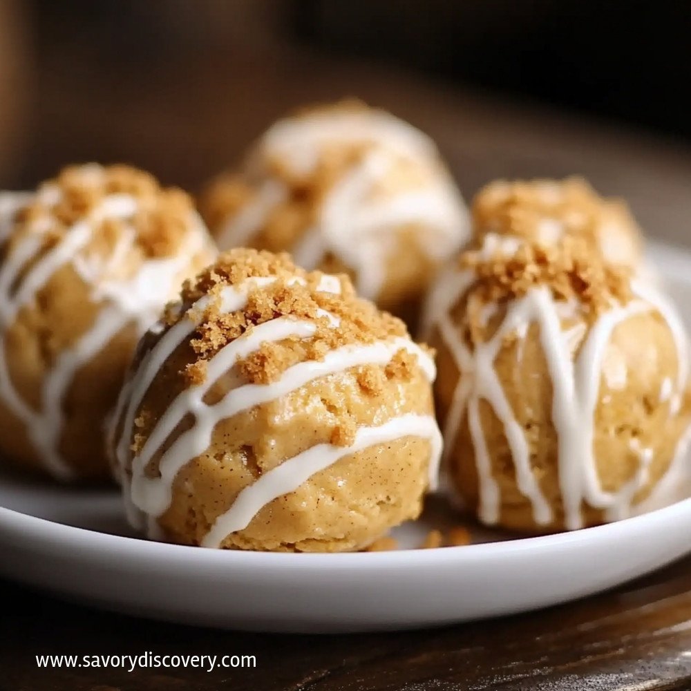 No-Bake Pumpkin Cheesecake Balls