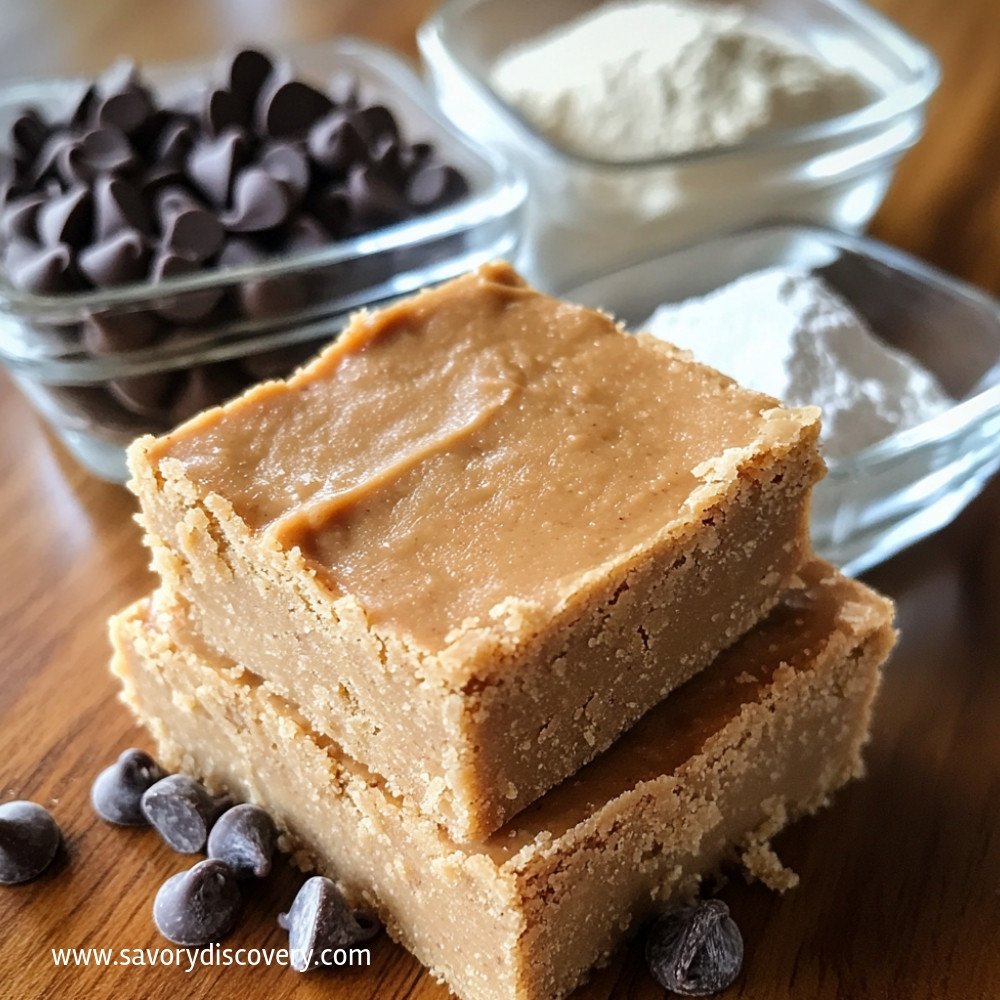 Peanut Butter Blondies