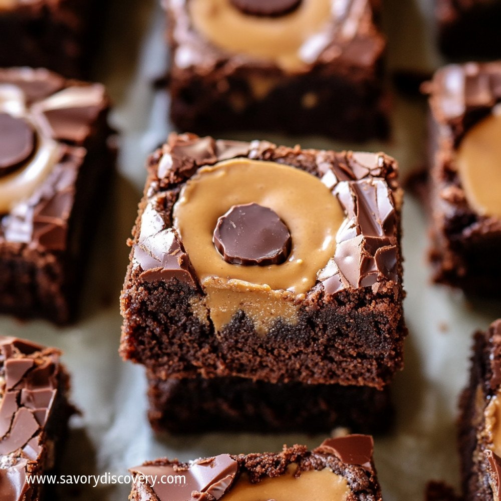 Peanut Butter Cup Brownies