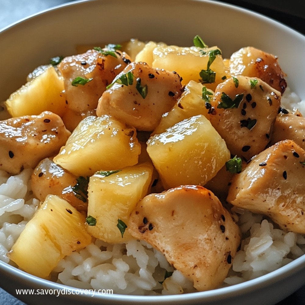 Pineapple Chicken and Rice